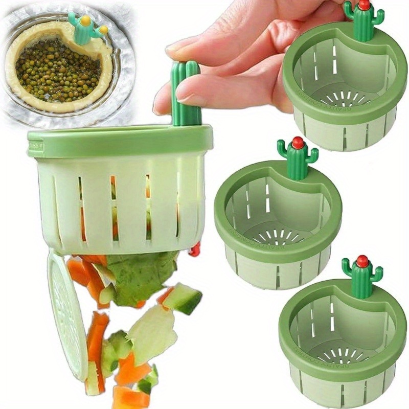 Commercial Kitchen Bin - 1-5 stücke Kaktus Waschbecken Abfluss Sieb