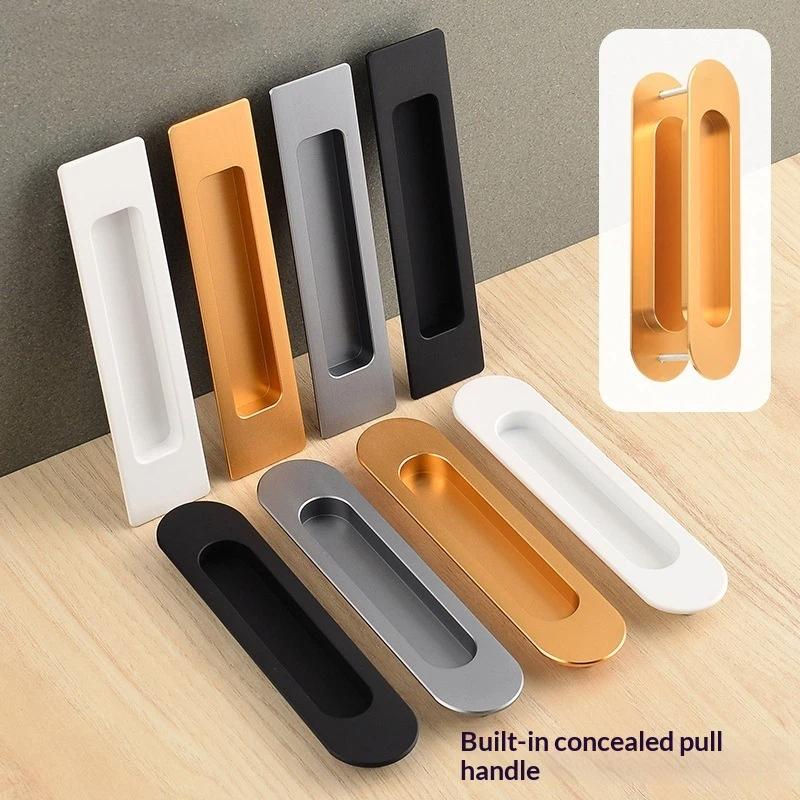 Commercial Kitchen Swing Door - Schiebetür, versteckter Zuggriff, Schranktür, unsichtbarer eingebetteter