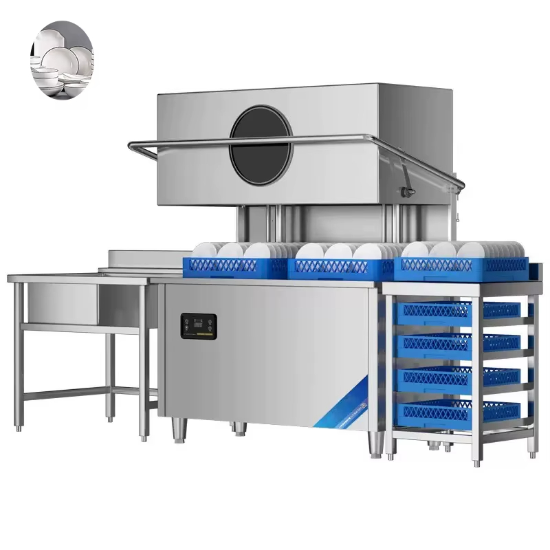 Commercial Kitchen Usa - Maßgefertigte Schnellzyklus-Gewerbliche Haubenspülmaschine, Industrielle Automatische Geschirrspülmaschine
