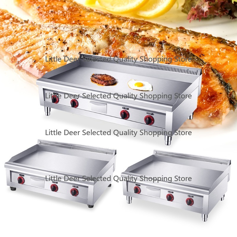 Electric Griddle Flat Top - 16 mm kommerzielle Restaurant-Küchengeräte, Burger-Grillplatte, professionelle