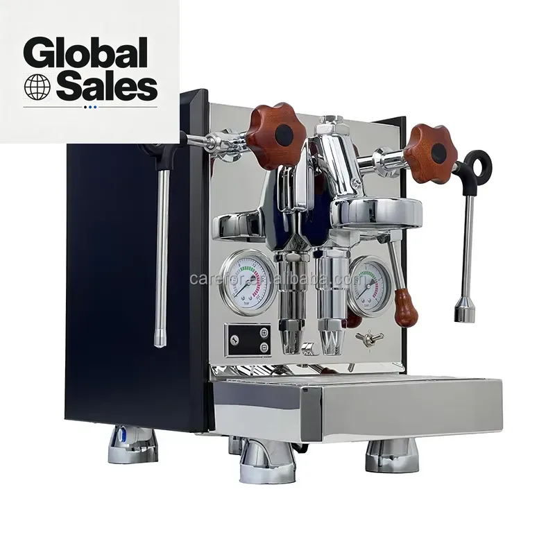 Commercial Espresso Machine - 1-Gruppen-Vibrationspumpe Hotel Café Geschäft Kommerzielle Professionelle