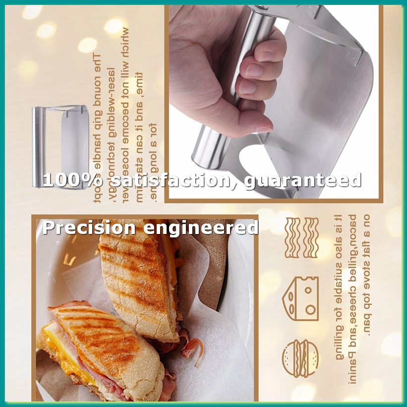 Commercial Kitchen Usa - Küchen-Edelstahl-Steakwaage/Speckwaage mit Griff, Schwere Grillwaage in