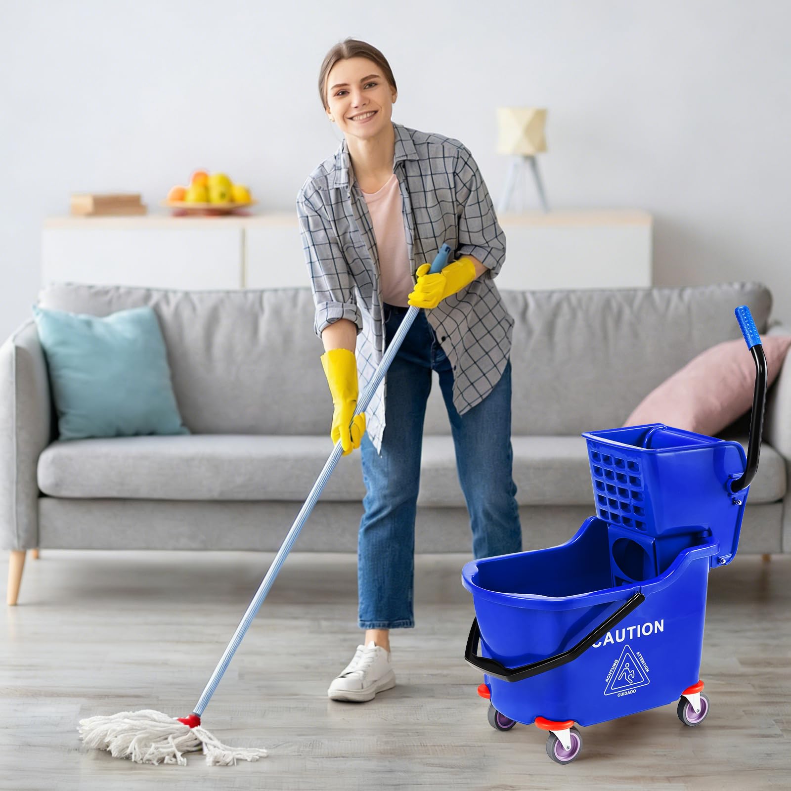 Gewerblicher Moppeimer mit Sei – Kitchen Flooring Commercial Bewertung und Preis