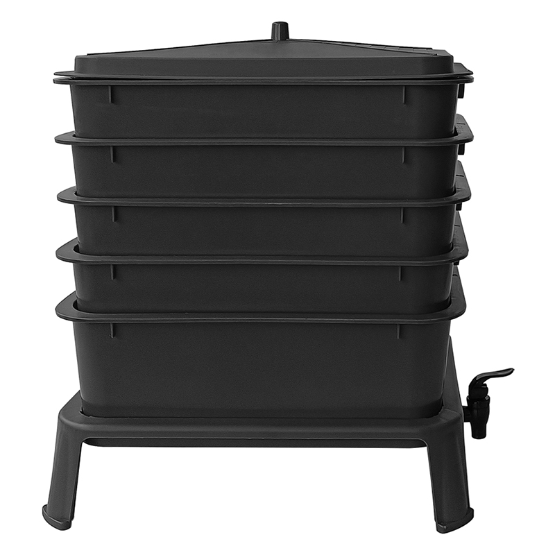 Robuster 50L 5-Fach Wurmkompos – Commercial Kitchen Bin Bewertung und Preis