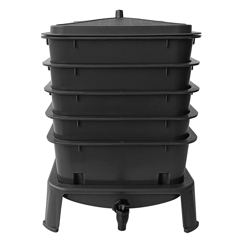 Robuster 50L 5-Fach Wurmkompos – Commercial Kitchen Bin Bewertung und Preis
