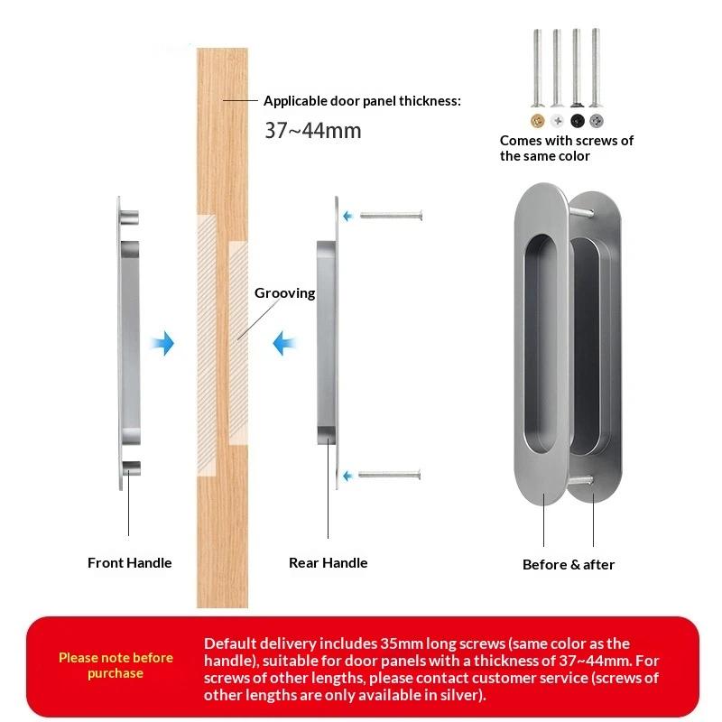 Schiebetür, versteckter Zuggri – Commercial Kitchen Swing Door Bewertung und Preis