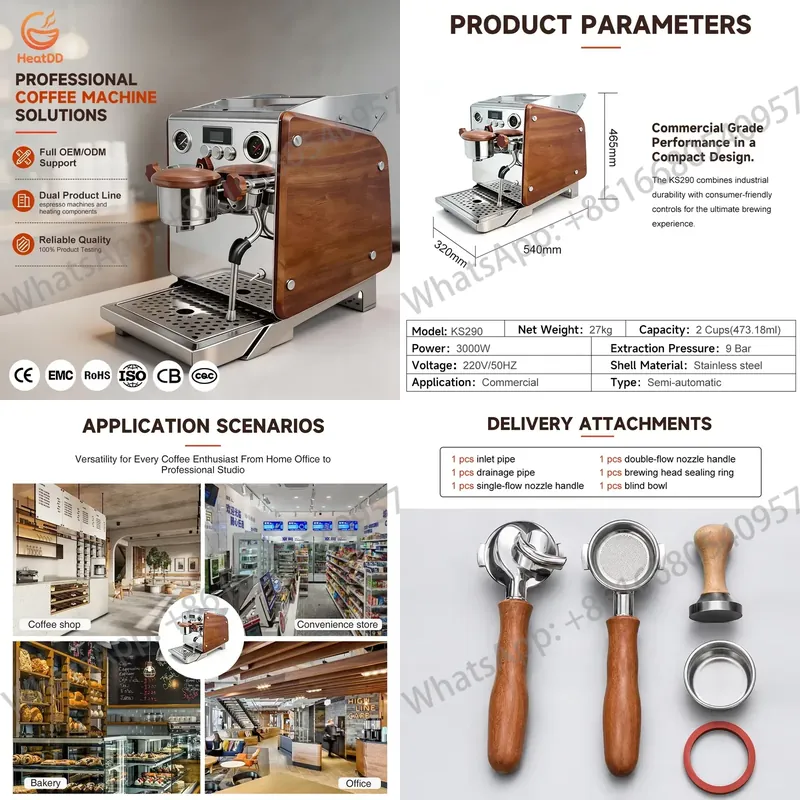 Hocheffiziente Kommerzielle un – Commercial Espresso Machine Bewertung und Preis