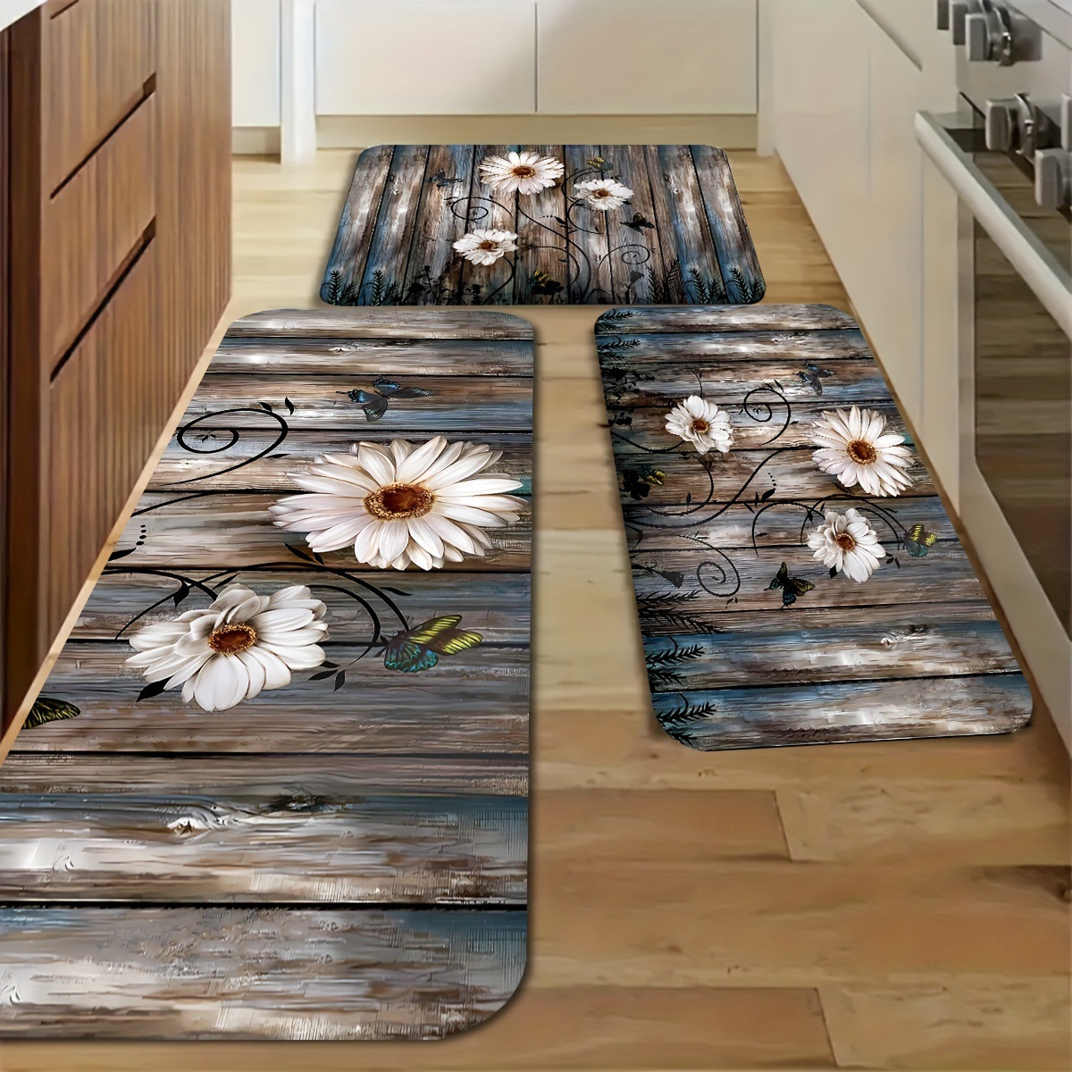 VIKAMA1/2PCS Küche Kieselalgen – Kitchen Flooring Commercial Bewertung und Preis