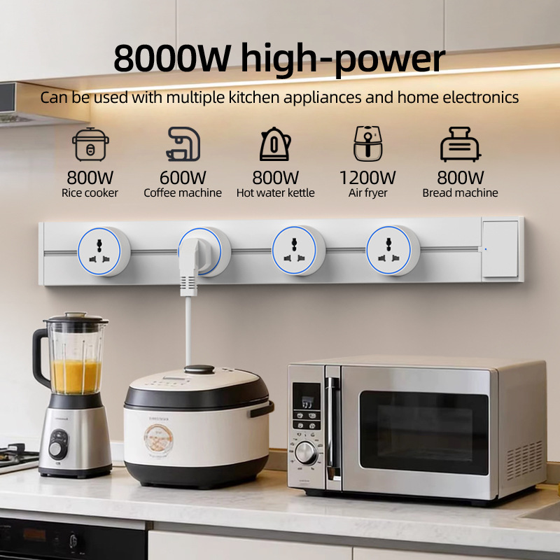 Weiße mobile Steckdosenleiste  – Commercial Kitchen Swing Door Bewertung und Preis