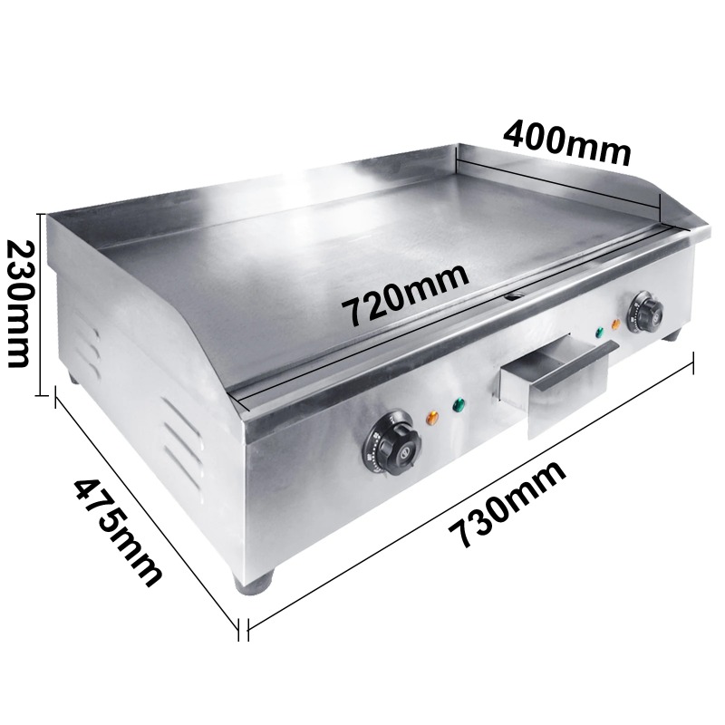 Neues Produkt Kommerzielle ele – Electric Griddle Flat Top Bewertung und Preis